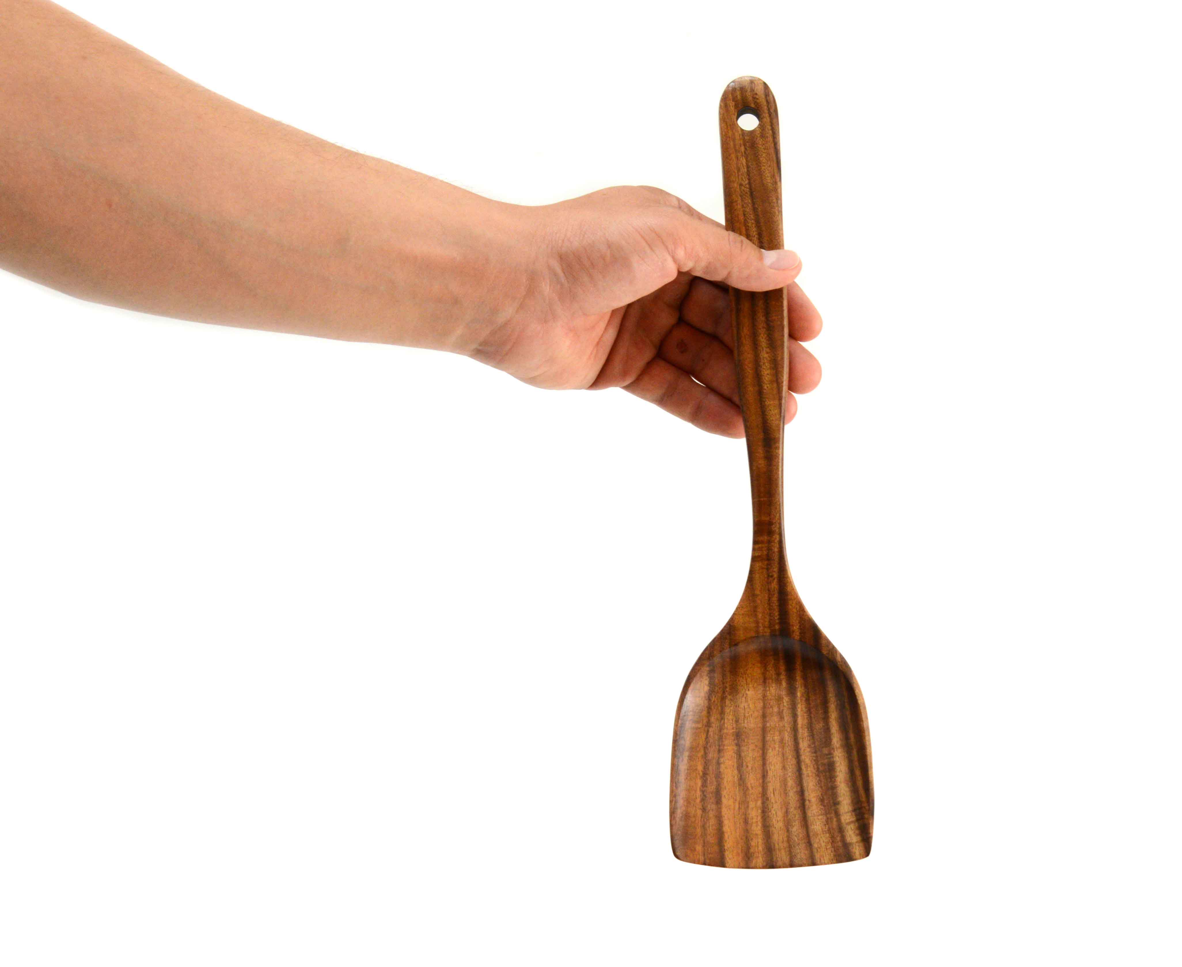 Лопатка кухонная деревянная большая 34 см:  за 450 ₽ в интернет .