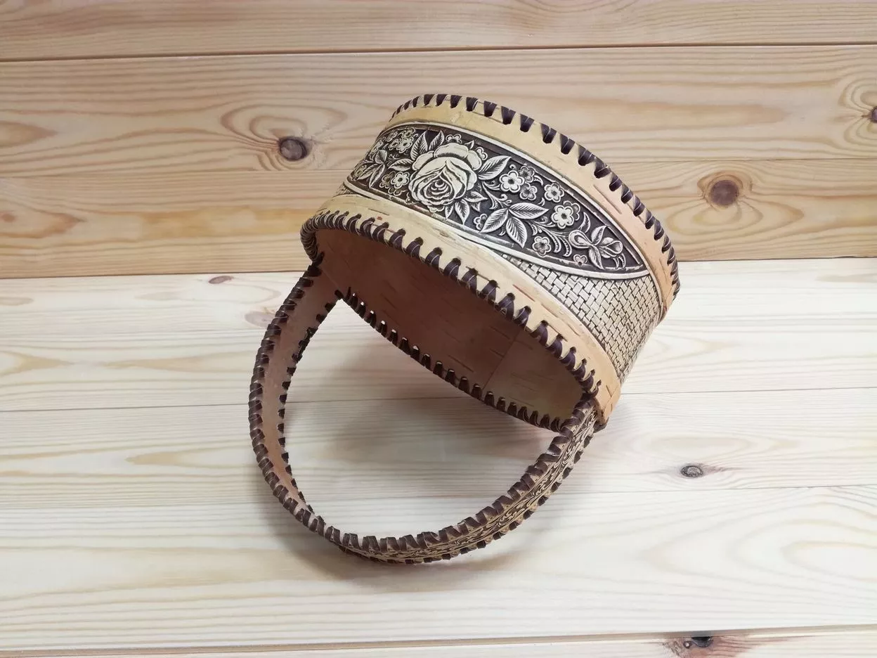Бейсболка из бересты