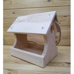 Деревянная кормушка для птиц, фото 