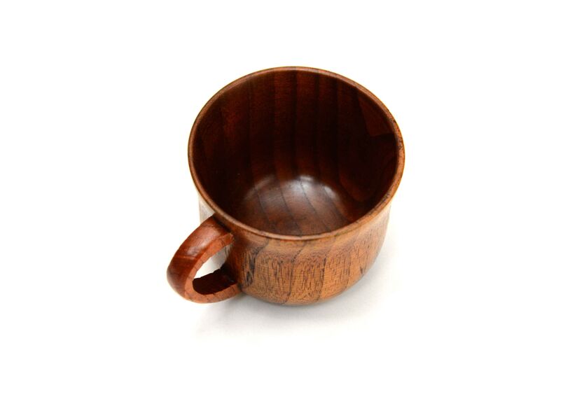 Кружка деревянная для чая кофе 150 мл. Чашка из унаби., фото , изображение 4