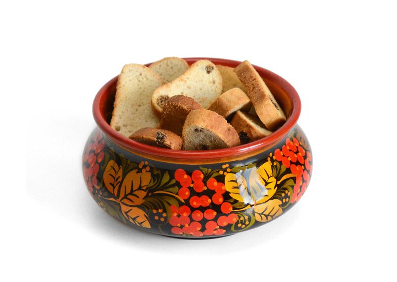 Чашка деревянная хохлома D12 H7, фото , изображение 3