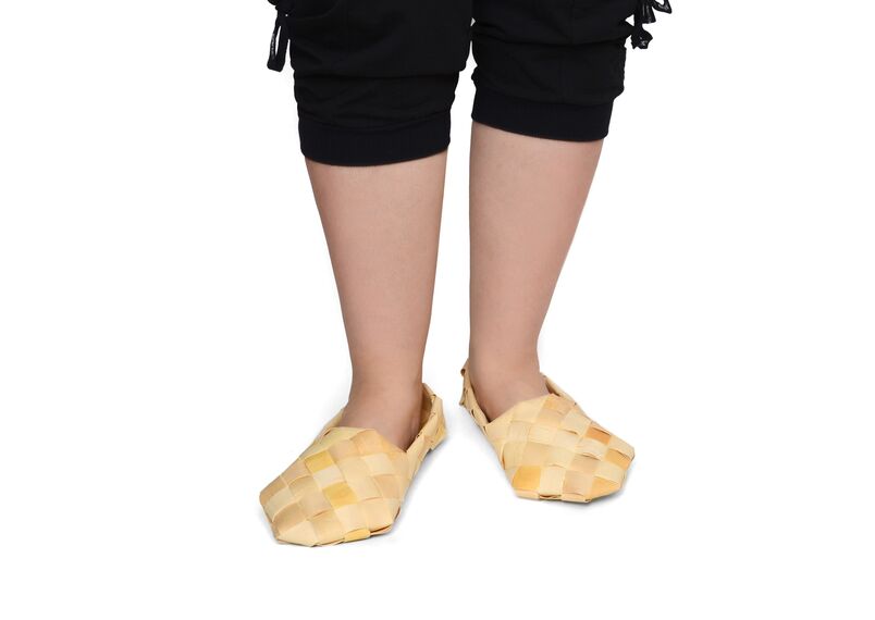 Лапти плетеные из бересты. Лапти взрослые и детские, фото , изображение 7