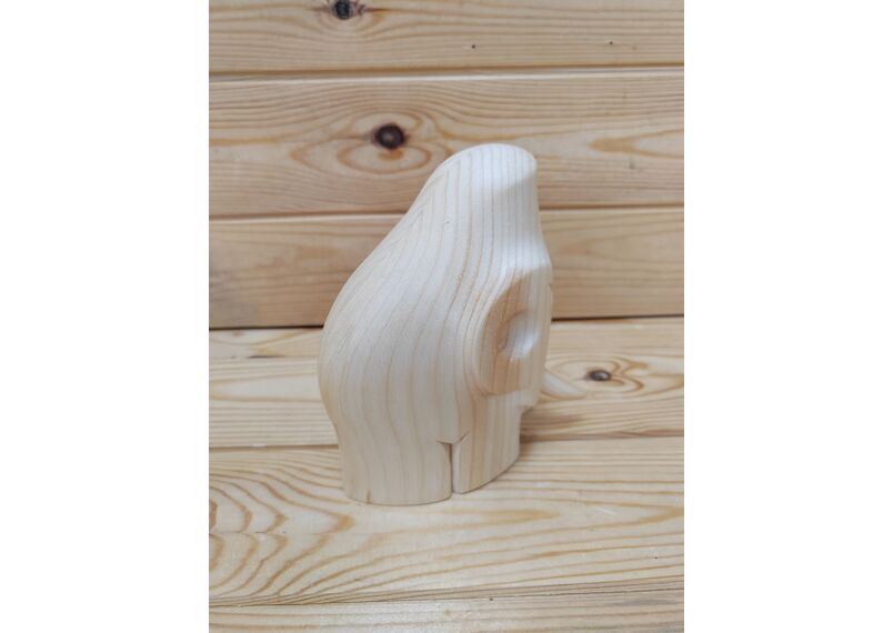 Статуэтка деревянная из кедра большая "Мамонт", фото , изображение 10