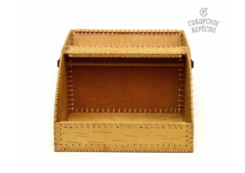 Хлебница из бересты на 1 булку "Подсолнух", фото , изображение 3