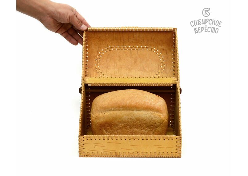 Хлебница из бересты на 1 булку "Подсолнух", фото , изображение 5