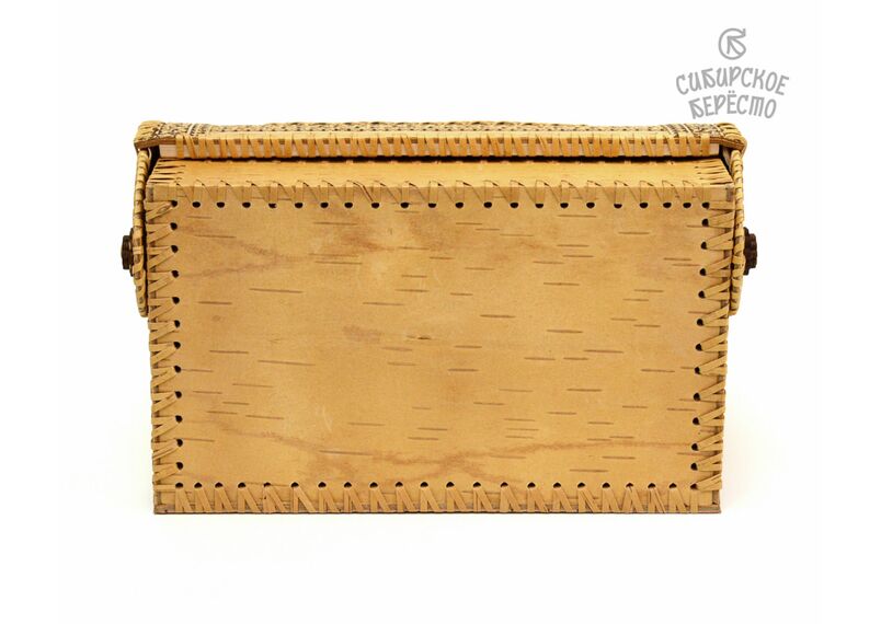 Хлебница из бересты на 1 булку "Подсолнух", фото , изображение 6