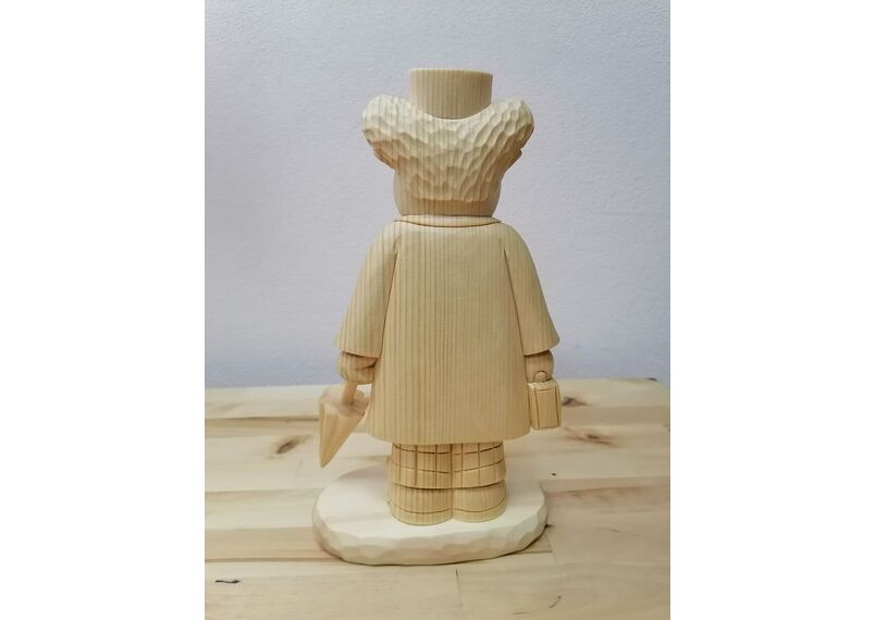 Статуэтка из кедра большая "Айболит", фото , изображение 4